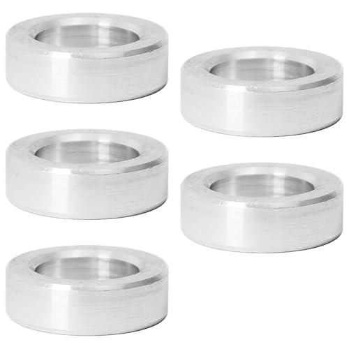 アルミ スペーサー 5個 M10 内径10.2mm×外径16mm×長さ5mm ネジスタンドオフブッシ...