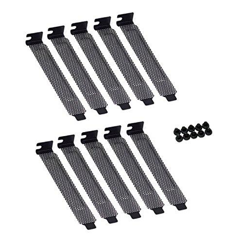 monofive PCI スロットカバー メッシュ 10枚セットネジ10本付 ベンチレーションタイプ...