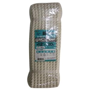 ユタカメイクYutaka Make 綿トラックロープ シュリンクパック TC‐5 12mm×20M