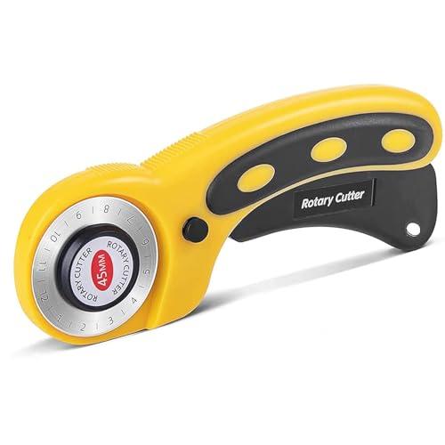 KIMLONTONロータリーカッター回転式カッター L型 45mm 布切断カッター 円切りカッター ...