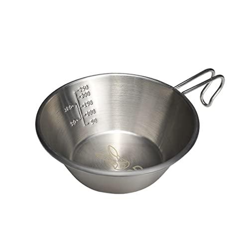 DODディーオーディー ウサシェラコ ステンレス シェラカップ 浅型 約350ml シルバー SC1...