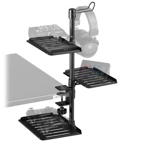 Bauhutte バウヒュッテ オーディオインターフェース スタンド BHP-A220-BK デスク...