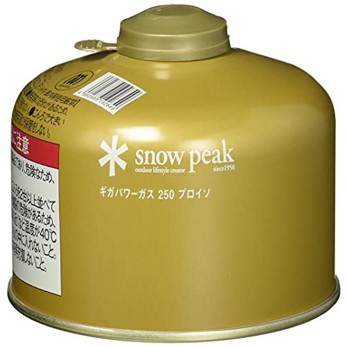 スノーピークsnow peak OD缶 ガスボンベ 防災 ギガパワーガス250 プロイソ GP-25...