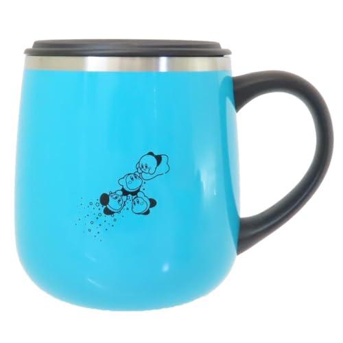エンスカイ 星のカービィ play with ワドルディ 蓋付きステンレスマグ 約H103×W130...