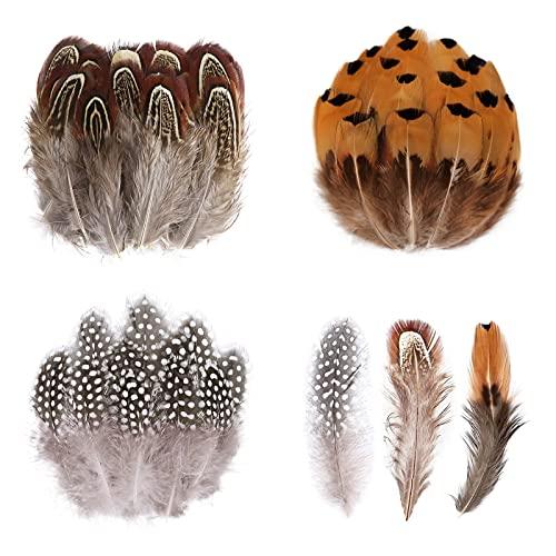 サムコス 羽シャワー フ 天然 3種類 羽根 たっぷり 羽 シャワー 羽根 フェザー 手芸材料 飾り...