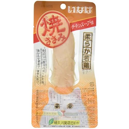 いなば 焼ささみ チキンスープ味 1本 6個セット