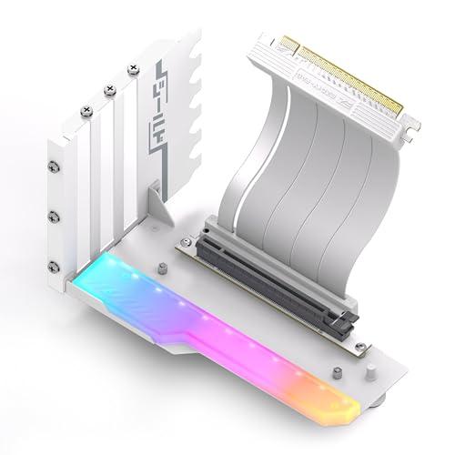 【互換品】 EZDIY-FAB シールド シリーズ 新しいRGB 垂直 PCIe4.0 GPUブラケ...