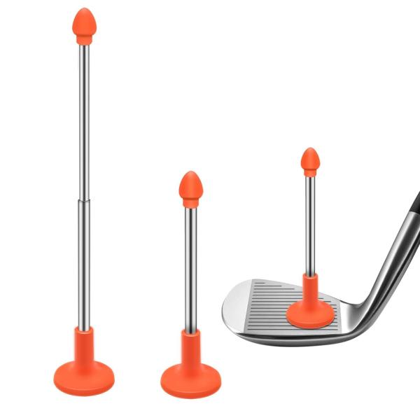 ZPUJIU ゴルフアライメントロッド （1枚入）高さ16cm~26cm ゴルフクラブの方向指示器 ...