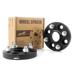 GAsupply 鍛造ワイドトレッドスペーサー PCD100 4H 内径56.1 M12XP1.5 厚さ20mm ワイトレハブリング一体 マット｜solvertex