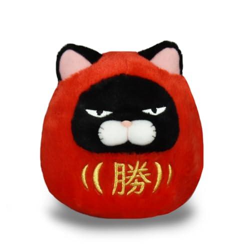 ひげまんじゅう福だるまST 黒豆