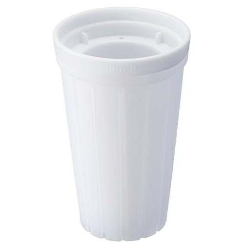 ライクイット like-it 製氷皿 俺のクラッシュアイス 約Ф8.9×高14.2cm ホワイト 日...