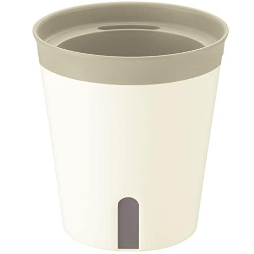 リッチェル 底面給水鉢 ミエルノPlus ポット 13型N ホワイト 700917 土容量 0.4L...