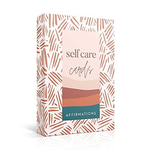 52枚のセルフケアアファメーションカード - 不安&amp;ストレス解消 瞑想 マインドフルネス リラクゼー...