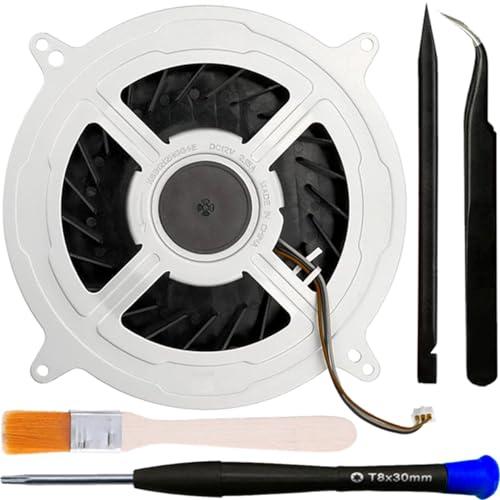 【互換品】 ZHUROUPU PS5用 内部冷却ファン 20DB 12V 23 ブレード 2.4A ...
