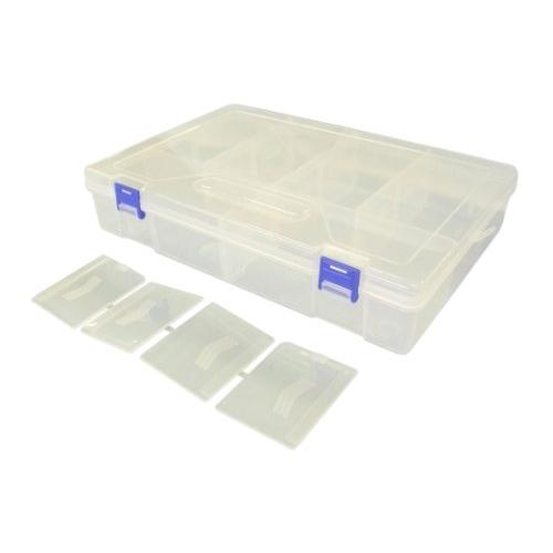 リングスター スーパークラブパーツ クリア L300×W200×H62mm 10仕切 RP-300