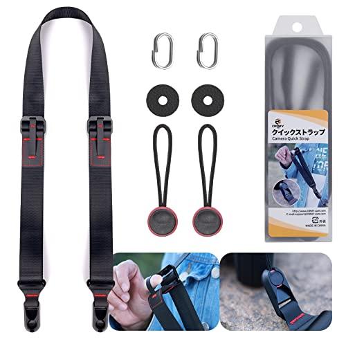 ORMY 速写ストラップ カメラストラップ クィックストラップ スピードストラップ アンカーリンクス...