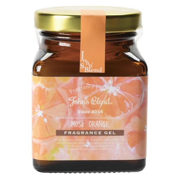 2024年限定 ジョンズブレンド 芳香剤 ムスクオレンジ 置き型 エアーフレッシュナー ジェル 13...