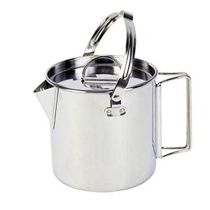 キャンピングケトル 1.2L ステンレスケトル ケトル やかん ラーメンクッカー 煮沸 登山 釣り キャンプ用 アウトドア