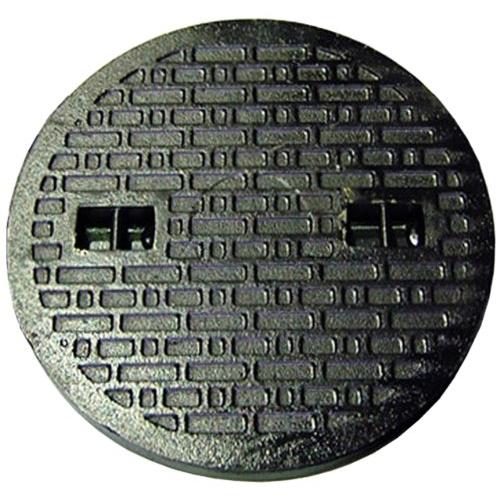 法山本店 鋳鉄製マンホール普及型 乗用車荷重マンホール 蓋のみ フタ径495mm 穴径450mm用 ...