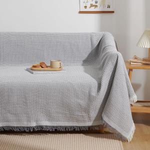 Atokazo ソファーカバー 北欧風 マルチカバー ソファカバー 肘付き 肘