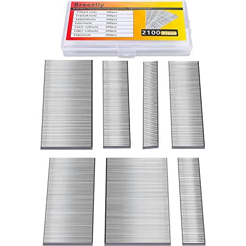 フィニッシュネイル ピンネイル 亜鉛メッキ釘2100本ブラッドクギ7種類F10 F15 F20 F2...