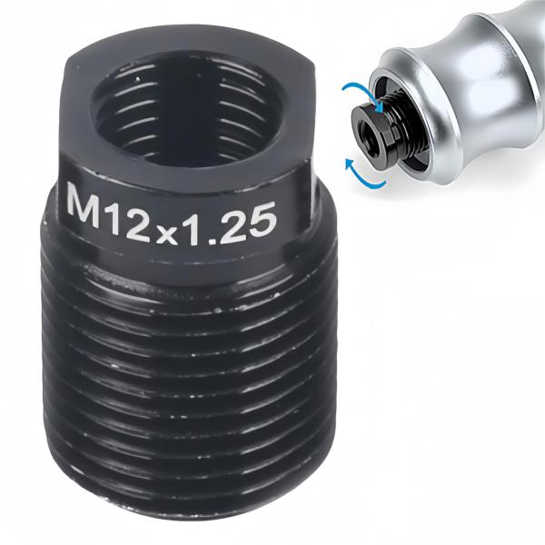 Korekaou シフトノブ アダプター 車用シフト アルミ合金 交換用ネジ 内ネジ 外ネジ ユニバ...