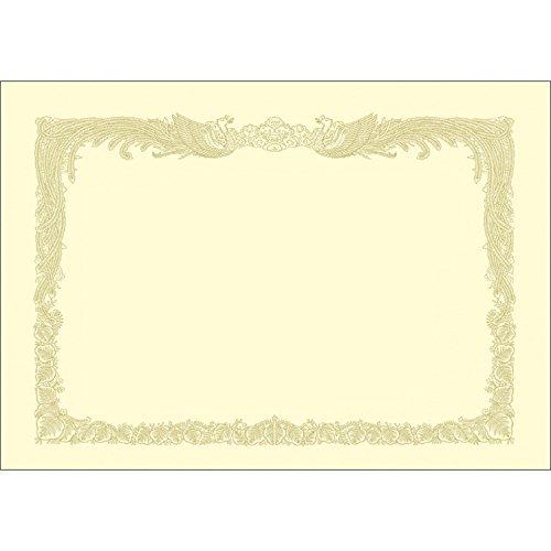 ササガワ 賞状用紙 タカ印 OA対応 縦書き用 クリーム A3 100枚 10-1187