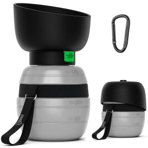 Pecute 犬用ウォーターボトル350ml、ポータブルパピー飲用ボトル漏れ防止ペットトラベルボトル、屋外散歩用、軽量ウォーターディスペンサーボ｜solvertex