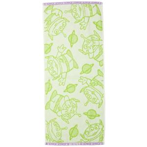 丸眞 フェイスタオル ディズニー トイ ストーリー プラネット/エイリアン 綿100% 抗菌防臭加工 2006014300 約34×80cm