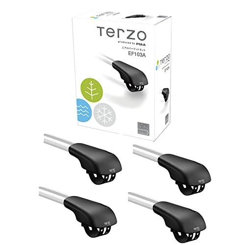 Terzo テルッツォ by PIAA ルーフキャリア ベースキャリア フット 4個入 ルーフレール...