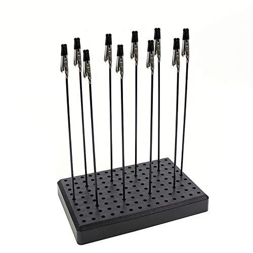 プラモデル ペインティング スタンド クリップ付き クリップパーツ20本+スタンド 1本 塗装用具