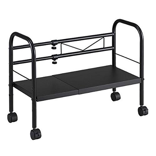 Belca 収納棚 デスク下フリーラック 伸縮タイプ 幅41~60×奥行29.5×高さ45cm ブラ...