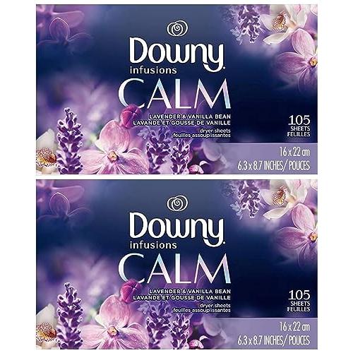 2個セットダウニー シート インフュージョン ラベンダー＆バニラ 105枚×2
