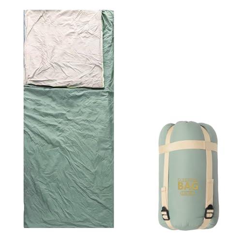 封筒型 寝袋 シュラフ 軽量 保温 スリーピングバッグ 1人用 アウトド 登山 車中泊 防災用 室内...
