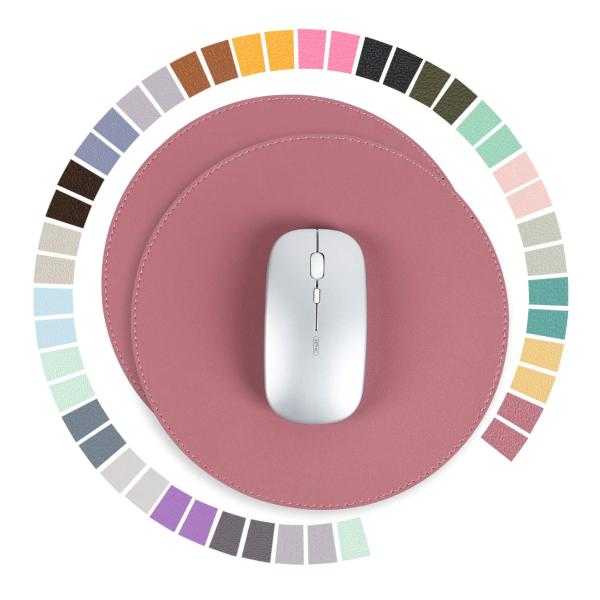 YSAGi マウスパッド PUレザー 埃 水防止 たくさんの色 滑り止め 薄型マウスパッド 耐久性良...