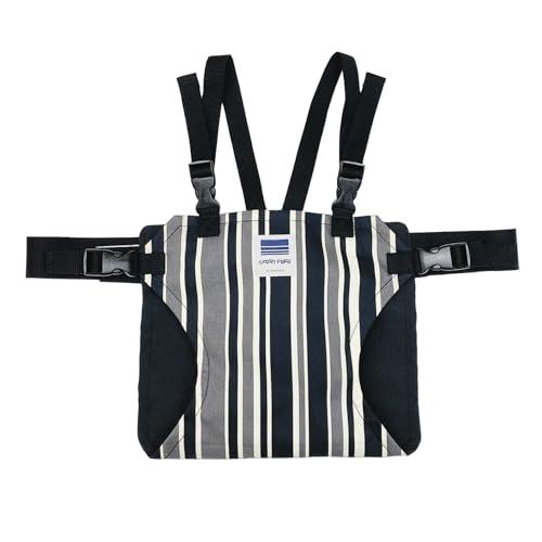 キャリフリー チェアベルト ホールド 日本製 椅子ベルト 子供イス ベビー 椅子 マルチストライプ