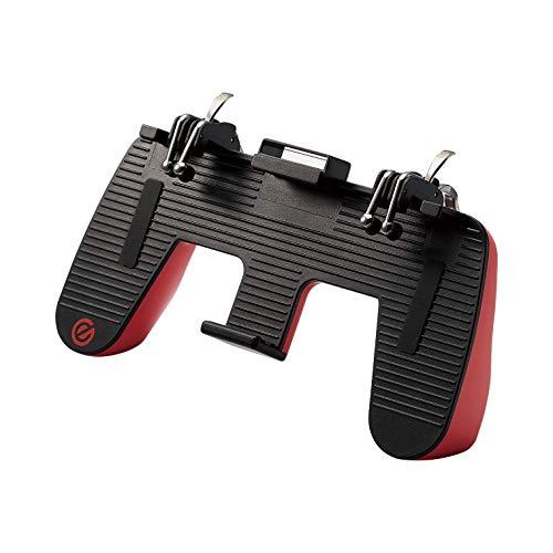 エレコム スマホゲーム コントローラー  グリップ / 4ボタン  iPhone/Android 対...