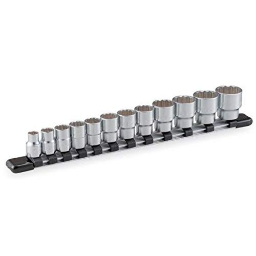 トネTONE ソケットセット12角・ホルダー付 HD312A 差込角9.5mm3/8 内容12点