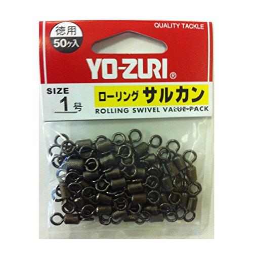 DUELデュエル YO-ZURIヨーヅリ 雑品・小物: ローリングサルカン徳用 黒 1号