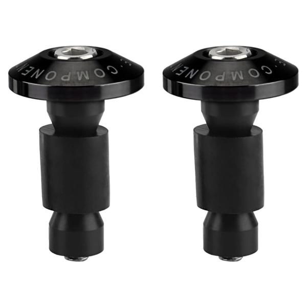 ハンドル バーエンド キャップ 衝突防止オート バイオートバイ用 バイク用 プキャップ アルミ製 ハ...