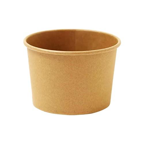 ストリックスデザイン 使い捨て容器 フードカップ 業務用 50個 300ml 10オンス 未晒し ブ...