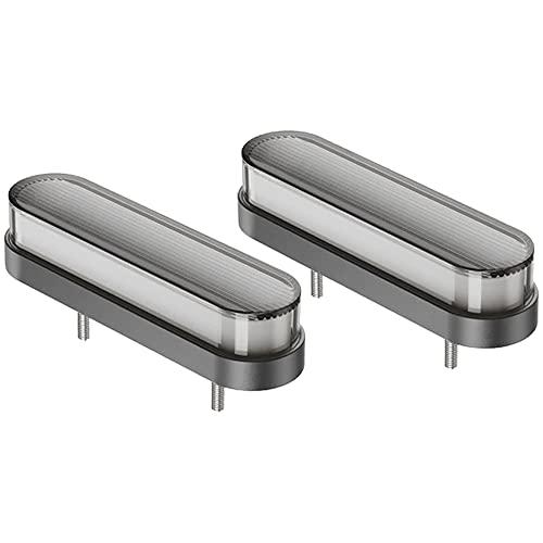 ファイバーLED リアマーカーランプ テールランプ 12V 24V 対応 自動車 トラック バイク ...