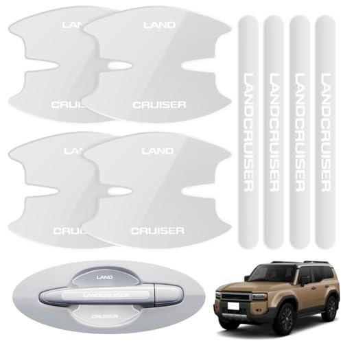 LUTU 最新型 ドアハンドル プロテクター パーツ ランドクルーザー２５０ 2024令和6年4月 ...