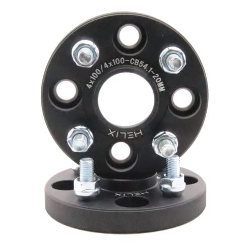 HELIX ハブ付 ワイドトレッドスペーサー 4H PCD100 内径54mm M12XP1.5 マ...