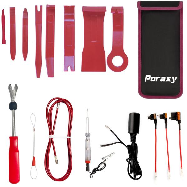 内張り剥がし PORAXY 配線通し改良版 内装剥がし 自動車整備工具 パネル剥がし 脱着工具 配線...