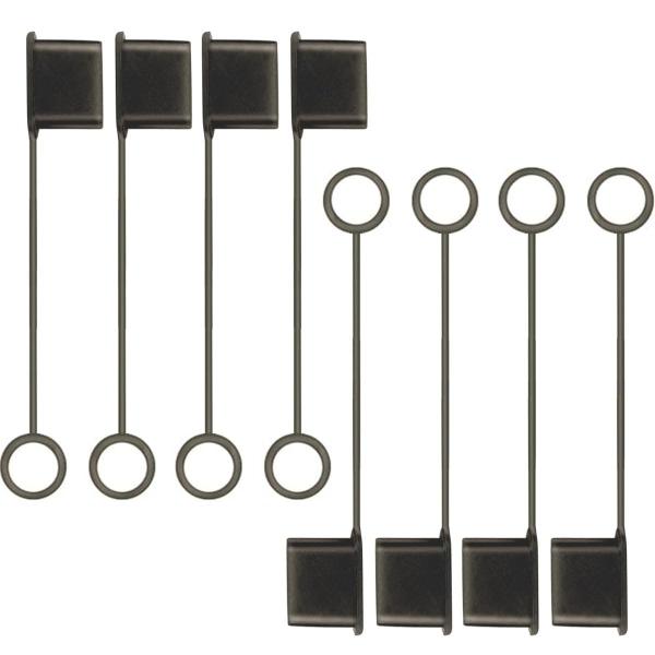 VSuRing USB A コネクタカバー キャップ リード付 シリコン製 オス用 紛失防止 And...