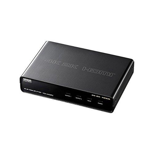 サンワサプライSanwa Supply 4K2K対応HDMI分配器2分配 VGA-UHDSP2
