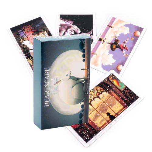 ハートスケータロットカード タロットカードデッキ タロット、ゲームタロットデッキ クラシック西洋スタ...