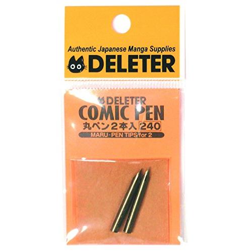 デリーターDeleter 丸ペン 2本入 9.8x5.2x0.5cm 3411002
