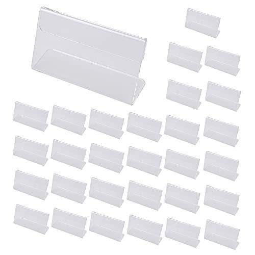 ポップ スタンド ミニ l型 卓上 アクリル プライス カード 立て 値札 展示用 7?4cm